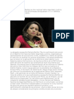 20.05.2015 Participará Mariana Benítez en foro nacional sobre seguridad y justicia  El texto original de Éste artículo fue publicado por Agencia Quadratín en la siguiente dirección