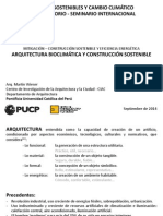 Mitigación – Construcción Sostenible y Eficiencia Energética