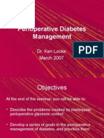 Perioperative Diabetes MX