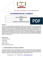 Los Beneficios de La Música PDF