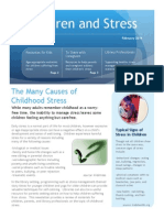 Children and Stress: The Many Causes of Childhood Stress