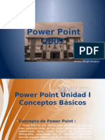 Diapositivas de Clases de Power Point.