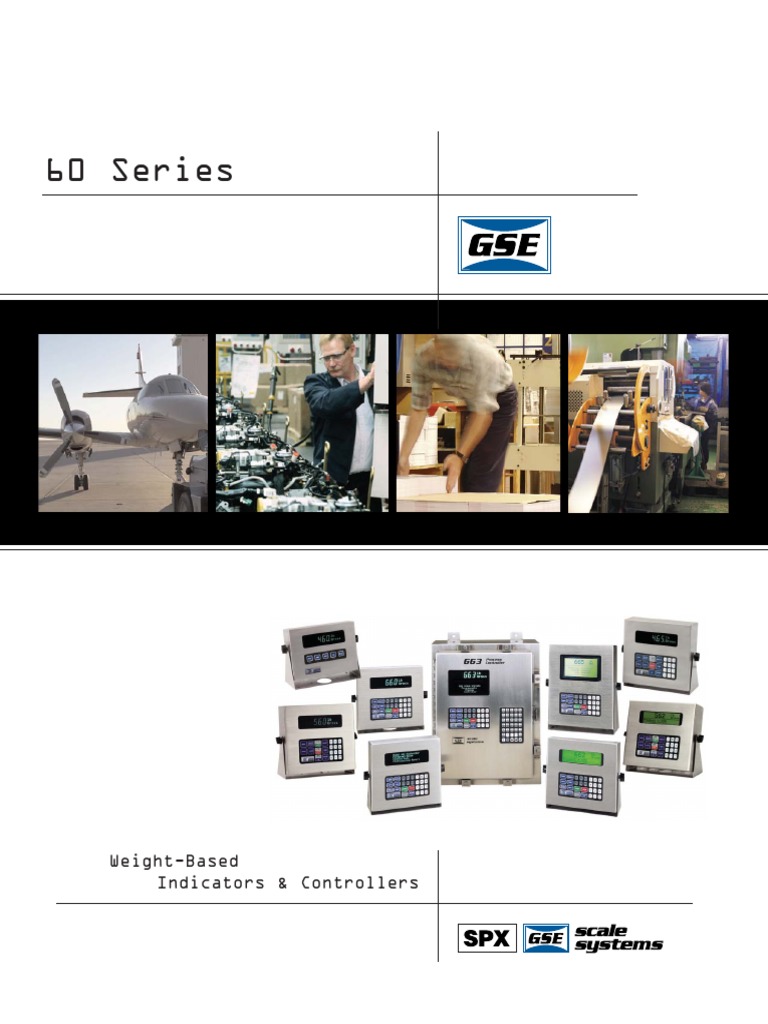 60 Series: Weight-Based Indicators & Controllers | PDF | Computer ...