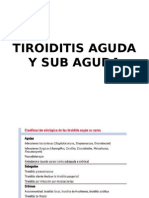 Tiroiditis Aguda