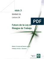 Lectura 28 - El Futuro de La Ley de Riesgos Del Trabajo