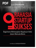 9 Rahasia Startup Sukses