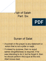 Fiqh of Salah Part 6