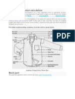 Fabric Consumption Calculation