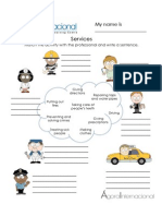 Services - Worksheet For Kids