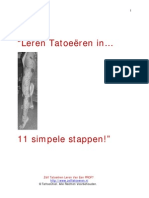 E-Book Leren Tatoeeren in 11 Stappen 2011