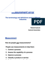 BIS Measurement Error R Caulcutt.pdf
