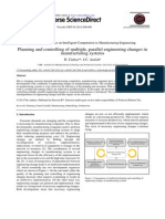 Planning and Controlling of Multiple, Parallel Engineering Changes in Manufacturing Systems by Cychos and Aurich