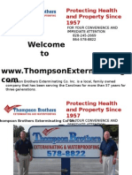 Welcome To WWW - Thompsonexterminating. Com: Protecting Health and Property Since 1957