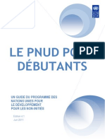 PNUD pour les débutants