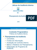 Curso de Práticas de Auditoria Interna_ECPBG_2013-2014_Planejamento Da Auditoria_03(Rev. Abr-2015)
