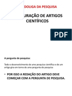 Estruturação de Artigos Cientificos