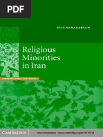 IRAN Religious Minorities in Iran Book