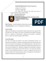 Afs 312 - Food Biotechnology