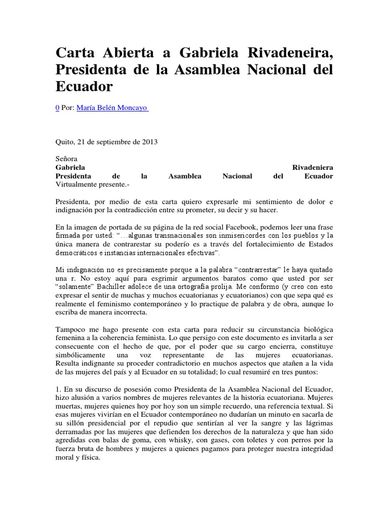 15 Carta abierta a mark effernan