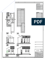 Planta Baixa Cobertura e Fachadas - Formato A1