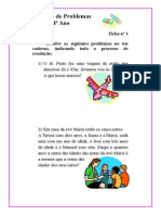 Ficheiro de Problemas - 4º Ano