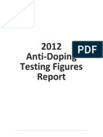 WADA 2012 Anti Doping Testing Figures 