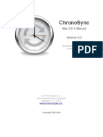 ChronoSync 4.5 Manual