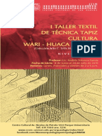 Tríptico Taller WARI