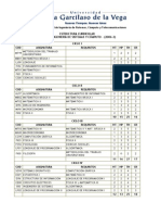 Estructura Curricular Ingenieria de Sistemas 2006 PDF