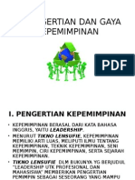 Gaya Kepemimpinan