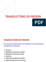 Transductores de Presión