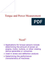 Torque and Power Measurement
