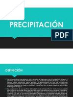 PRECIPITACIÓN