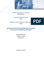 Apertura Comercial y Nuevas Dinamicas Comerciales El Caso de Las Panaderias de Nicaragua