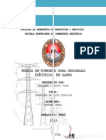 Teoria de Townsend para Descargas Electricas en Gases