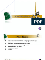 Laju dan Faktor yang Mempengaruhinya