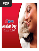 Download PetSmart PETM Oct 2009 Presentation by Ala Baster SN26628639 doc pdf