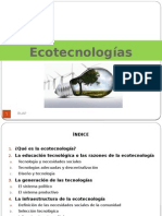 Ecotecnologías