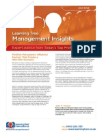 Management Insights: Learning Tree