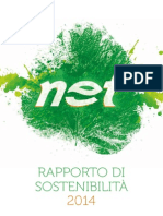NET Rapporto di sostenibilità 2014