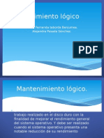 Mantenimiento Lógico