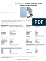 4 Port Signal Repeater: GSM900+ GSM1800 + UMTS Part No.: SD RP1000GDW 4