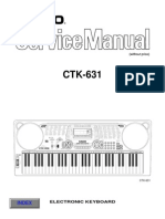 Casio CTK631 Manual de Servicio