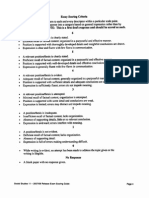 essay scoring criteria