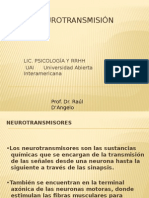 NEUROTRANSMISIÓN 