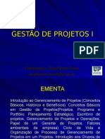 Gestão de Projetos - Aula 1