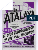 La Atalaya 15 de Abril de 1969