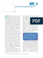 Dirigir El Alcance PMI