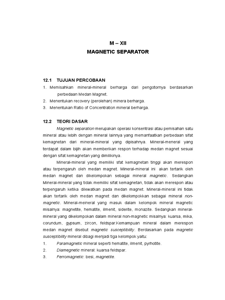 Laporan Awal Magnetic Laporan Awal Magnetic