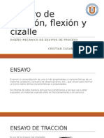 Ensayo de Tracción, Cizalle y Flexión